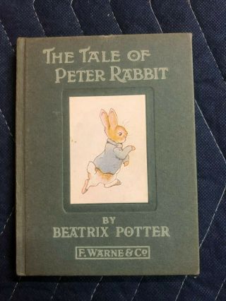 The Tale Of Peter Rabbit By Beatrix Potter Warne 1911 Rare Book Vintage