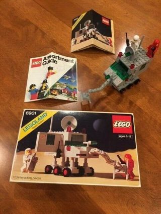 Lego Vintage Classic Space Mobile Lab 6901 Complete W/box And Instructions