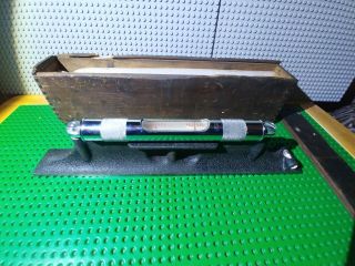 Vintage Starrett Machinist Level 98 - 12 W/ Wooden Box