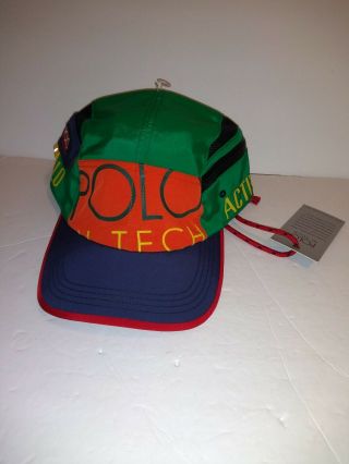Polo Active Hi Tech Hat Rare Vintage Throwback 92
