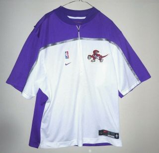 Vintage Toronto Raptors 1999 - 2000 Shooting/warm - Up Shirt Limited Edition Nike Xl