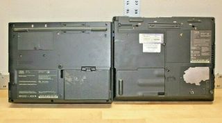 Two Vintage IBM Thinkpad 2635 And 2648 Laptop Computers With Charger & Software 8