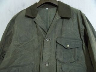 VINTAGE FILSON USA WAXED HUNTING SHOOTING FIELD JACKET SIZE XL STYLE 462 2
