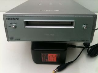Sony MDS - NT1 MiniDisc Deck Net MD Rare Japanese version AC Wall Power 2
