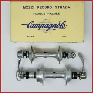 Nos Campagnolo 1034 Nuovo Record Strada 28h 32h Hubs Vintage Hubset Road