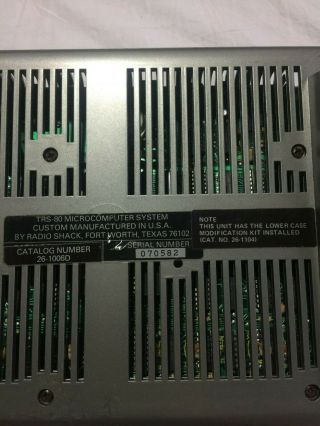 Vintage Radio Shack TRS - 80 Micro Computer Keyboard Expansion Interface 6