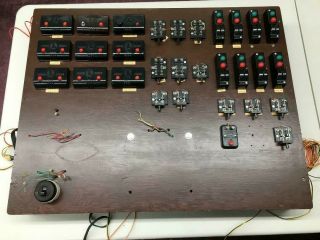 Vintage Lionel Handmade Control Panel