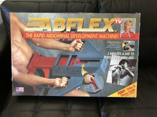 Abflex As Seen On Tv Vintage Ab Flex Abdominal Exerciser Equipment 90s