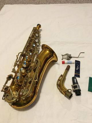 Conn 18M Vintage Alto Saxophone With Hard Case 5