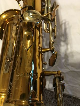 Conn 18M Vintage Alto Saxophone With Hard Case 7