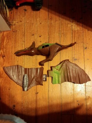 1987 Masters Of The Universe Dinosaur Turbodactyl,  100 Complete Vintage Item