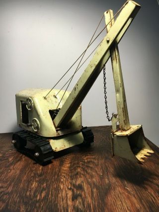Vintage Strutco Excavator Digger Track Hoe Construction Toy