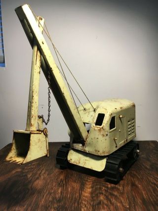 Vintage Strutco Excavator Digger Track Hoe Construction Toy 2