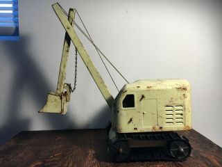 Vintage Strutco Excavator Digger Track Hoe Construction Toy 3