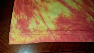 Rare Vintage 1987 GRATEFUL DEAD BLUES FOR ALLAH Tie Dye T - shirt L 7