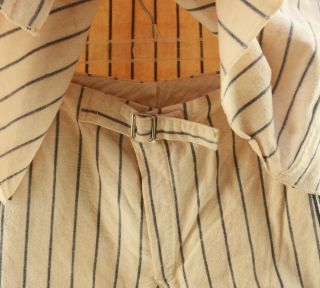 NY Yankees Empire Brand Child ' s Wool Baseball Uniform Circa 1950 ' s Rare Vintage 4