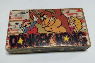 Vintage Nintendo Donkey Kong Pocket Size Dk - 52 Player Game -