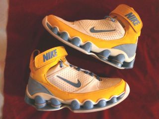Nike Shox Ups Id Tb Pe Rare Vince Carter Vc Bb4 Vnds Worn Once 1x Vintage 2000s