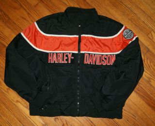 Vintage Harley Davidson Racing Jacket Men 