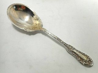 Sterling Silver Dominick & Haff Serving Spoon - 10 Pattern,  67.  1 Grams
