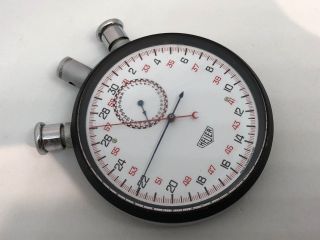 Vintage Heuer Stopwatch Racing Valjoux 57.  Not.  / Repair