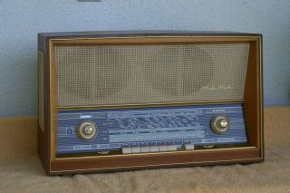 SABA FREUDENSTADT 125 stereo,  german vintage tube radio,  built 1960,  restored 2