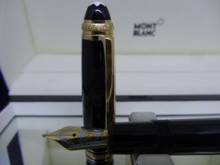 Vintage Montblanc 75th Anniversary LeGrand Fountain Pen 18k Gold Medium Nib 2