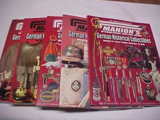 5 2000s Dated Back Issues Of Manion 