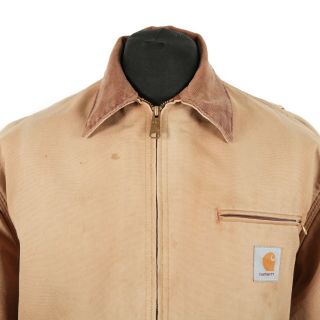 Vintage Carhartt Blanket Lined Chore Jacket | Workwear Work Wear Duck Canvas