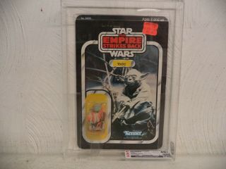 Vintage 1980 Kenner Star Wars Esb 32 Back - B Yoda Orange Snake Cas 80,