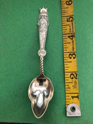1893 Sterling Silver Souvenir Spoon St.  Louis Viking Hess & Culbertson 25 Grams