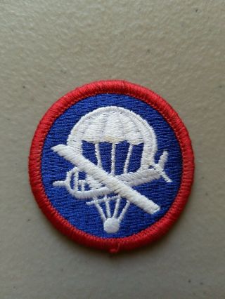 Wwii U.  S.  Paratrooper,  Glider Embroidered Patch