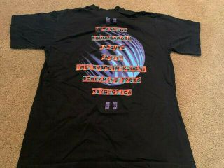 VINTAGE Lollapalooza 1996 T - Shirt size L Print Metallica,  Soundgarden 3