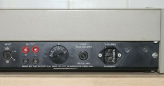 Vintage Hi - Fi Quad 405 Current Dumping Power Amplifier & Quad 33 Stereo Pre - amp 11