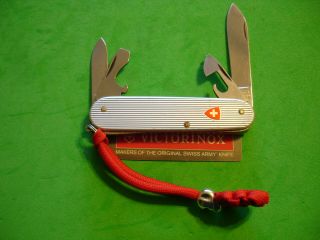 Ntsa Vintage Swiss Army Victorinox Pocket Knife 84mm Ribbed Alox Cadet