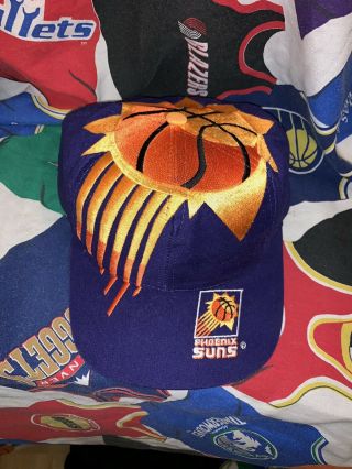 Vintage Phoenix Suns The Game Big Logo Snapback Hat