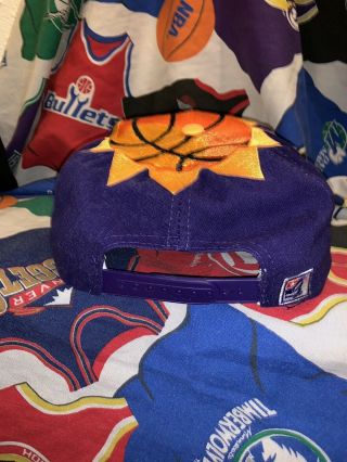 Vintage Phoenix Suns The Game Big Logo Snapback Hat 3