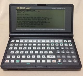 Vintage Hp 1000cx Palmtop Pc 2mb Ram