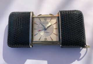 Vintage Movado Ermetophon Purse Alarm Watch