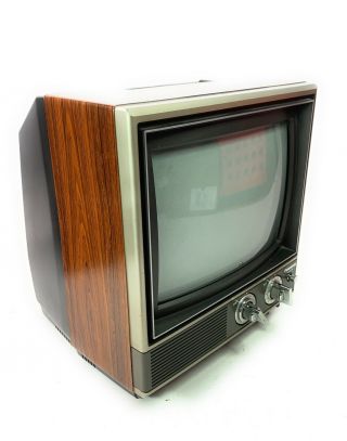 Vintage Panasonic 11” Color Pilot Portable Color Tv - Ct - 1110d