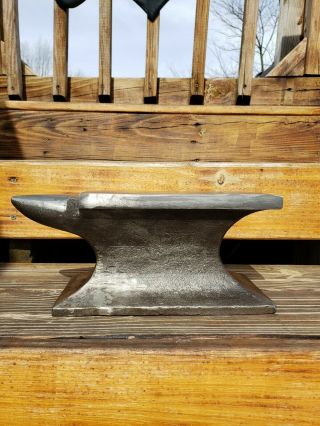 Vintage 35 Pound Blacksmith Anvil Revised Large Flat Rate 3