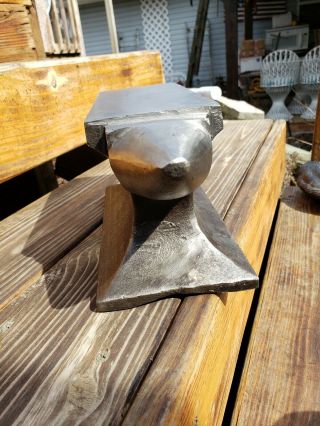 Vintage 35 Pound Blacksmith Anvil Revised Large Flat Rate 8