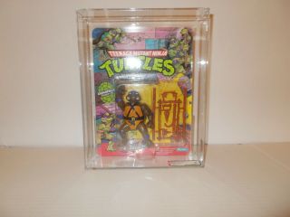 Vintage Teenage Mutant Ninja Turtles Donatello Series 1 Ten Back 1988 AFA 85 NM, 8