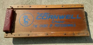 Cornwell Tools Vintage Mechanics Dolly Model Cr - 10 Wood Creeper Wooden.