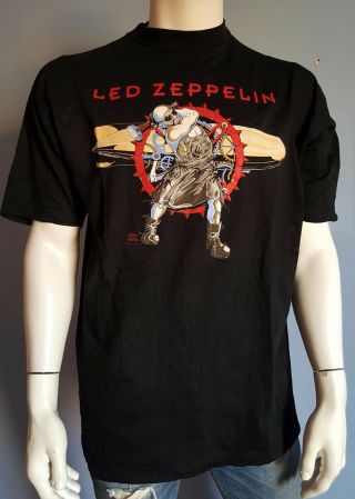 Vintage Led Zeppelin " Hammer Of The Gods " 1993 Shirt