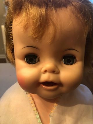 Vintage Antique 21” Ideal Baby Doll D32 3