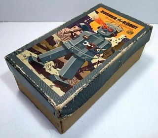 Vintage Nomura Zoomer Robot Box Only.  1950 