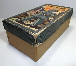 VINTAGE NOMURA ZOOMER ROBOT BOX ONLY.  1950 ' s 9