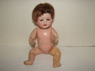 Vintage Doll Heubach Koppelsdorf Bisque Head German Germany Composition Body