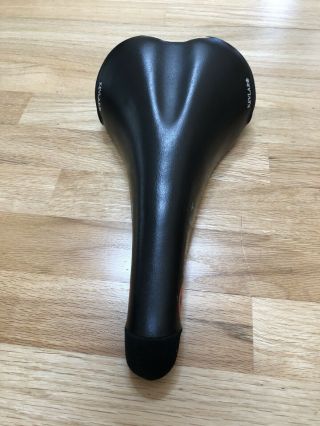 Vintage Rare Avocet O2 Air 40r Road Mountain Bike Saddle Black Titanium